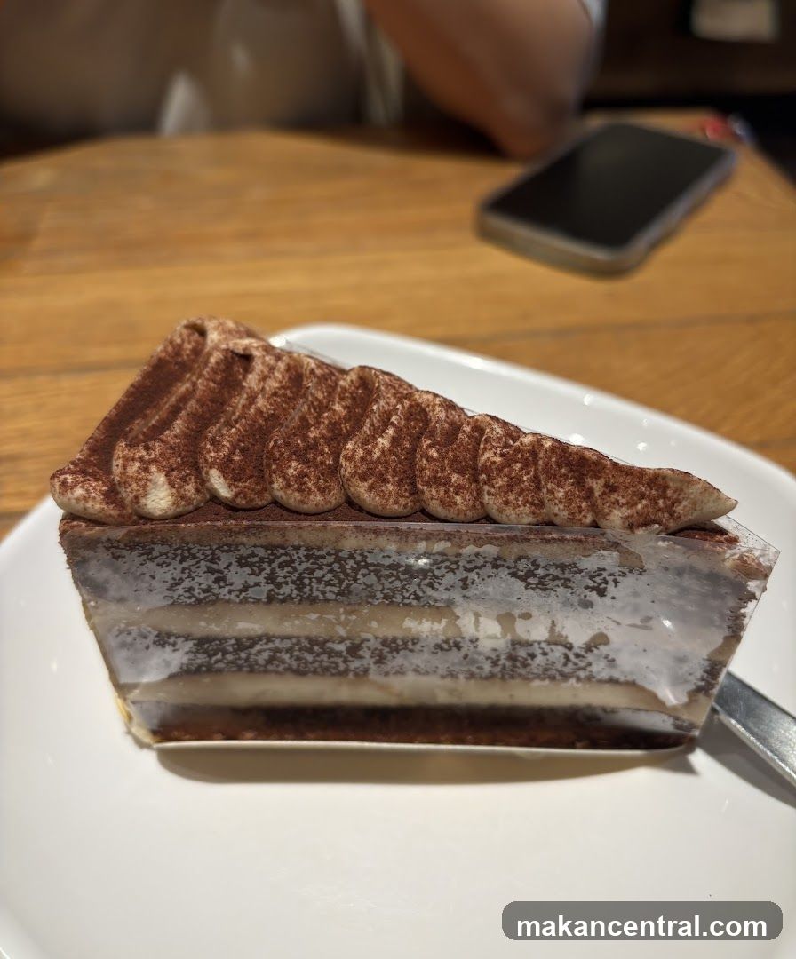 Tiramisu Cake Slice