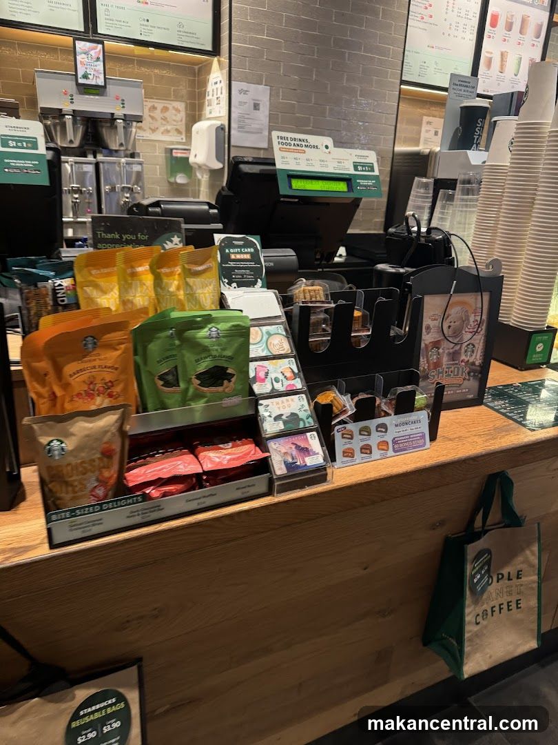 Starbucks Counter Display