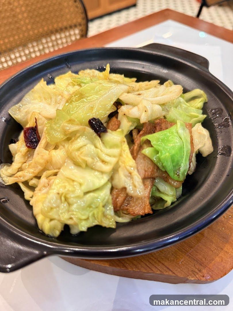 Stir-fried Cabbage with Pork