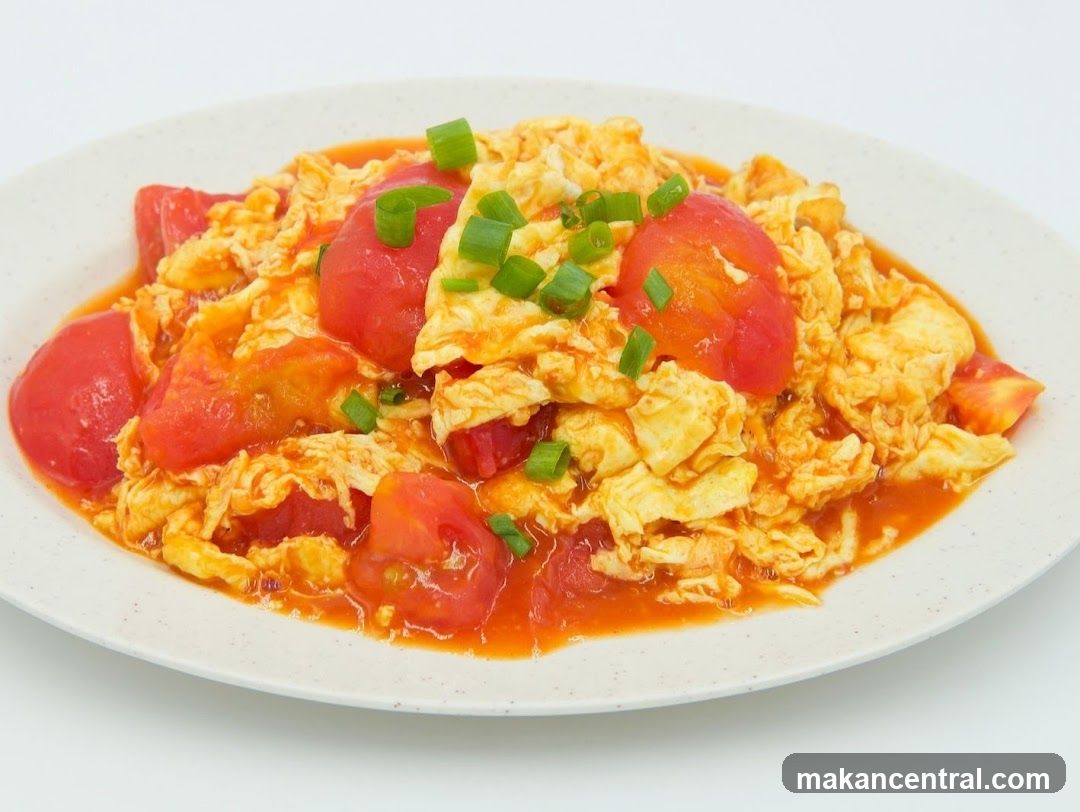 Scrambled Eggs with Tomatoes