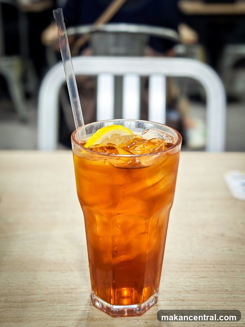 Iced Tea with Lemon