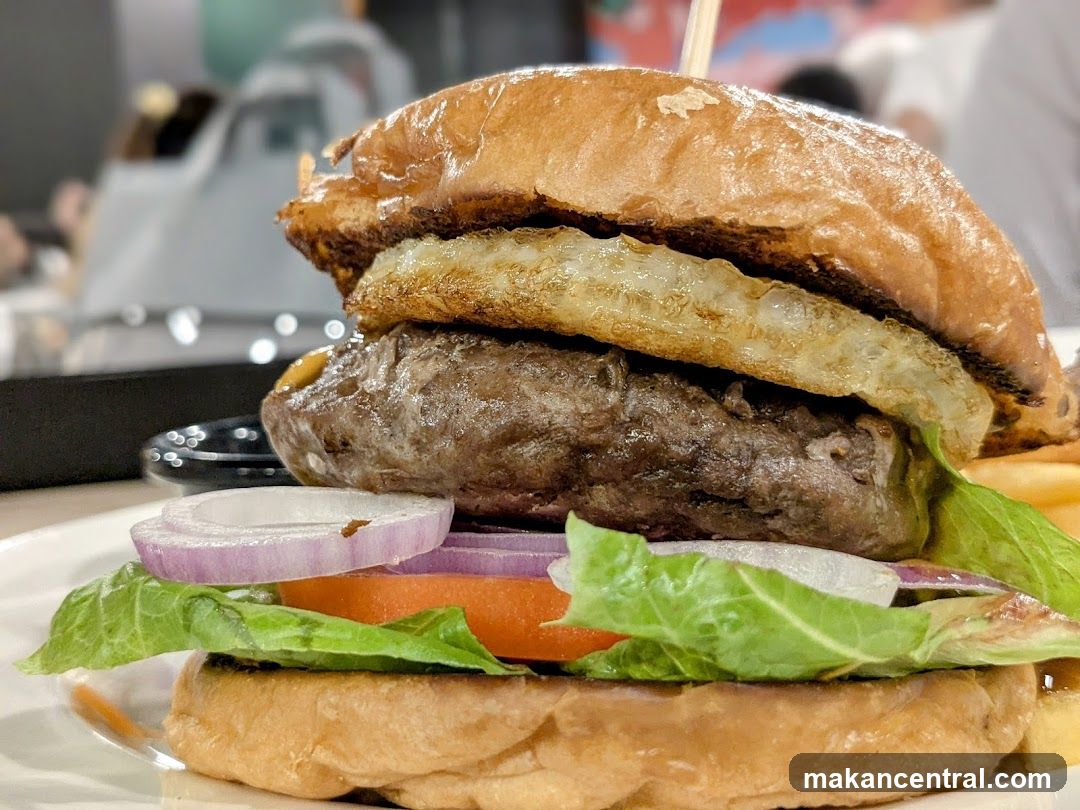 Burger with Fried Egg