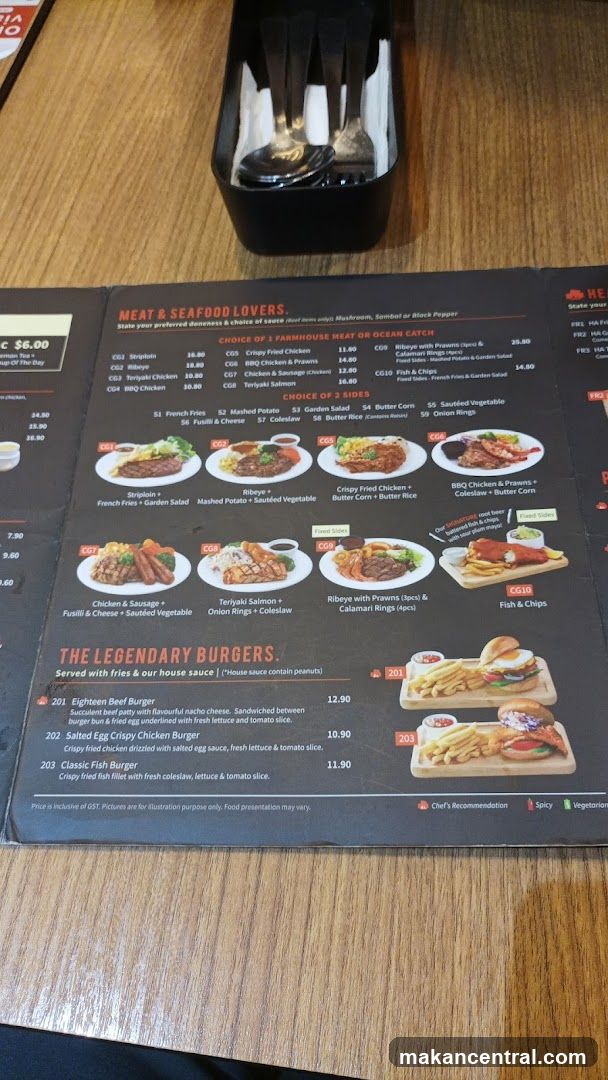 MEAT & SEAFOOD LOVERS.