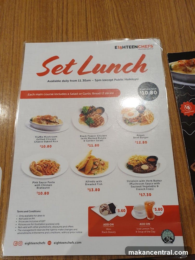 Set Lunch