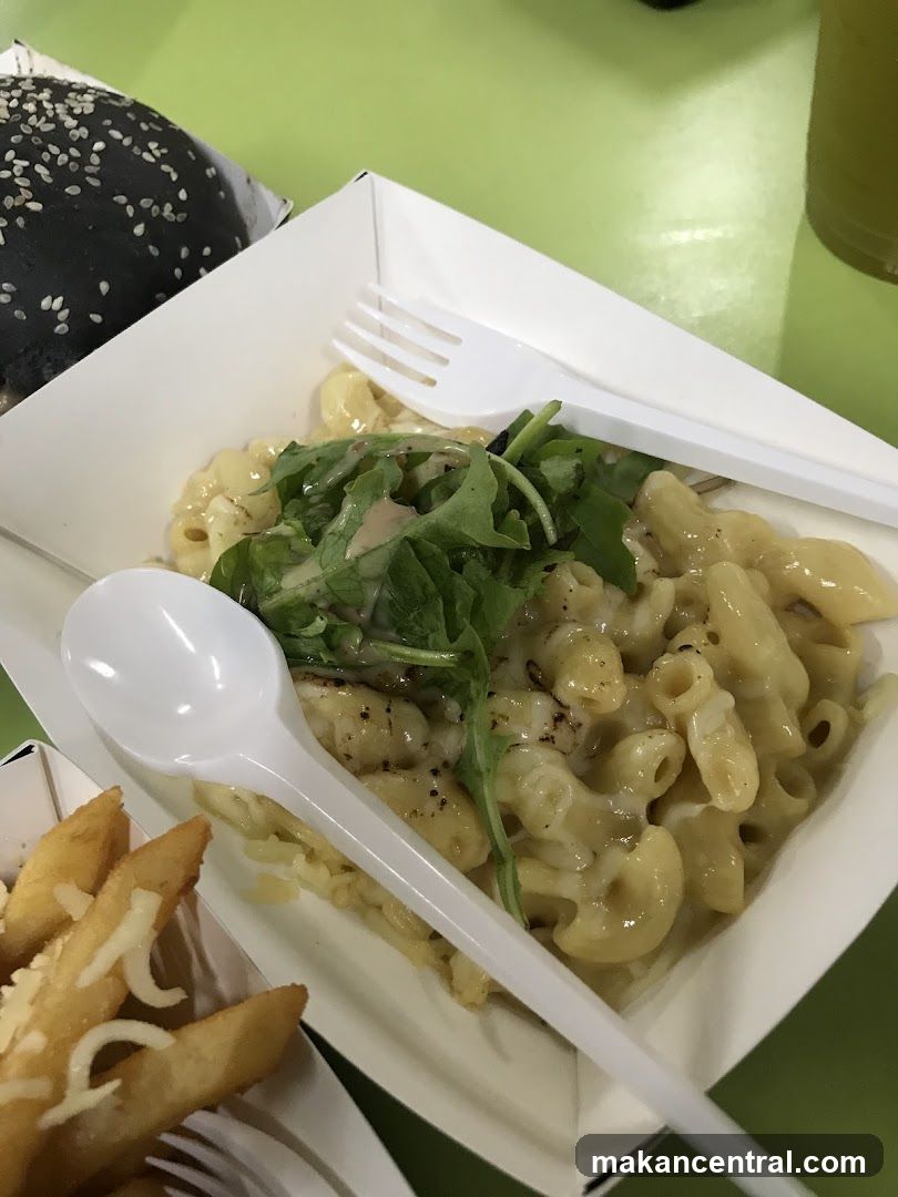 Macaroni and Cheese with Greens