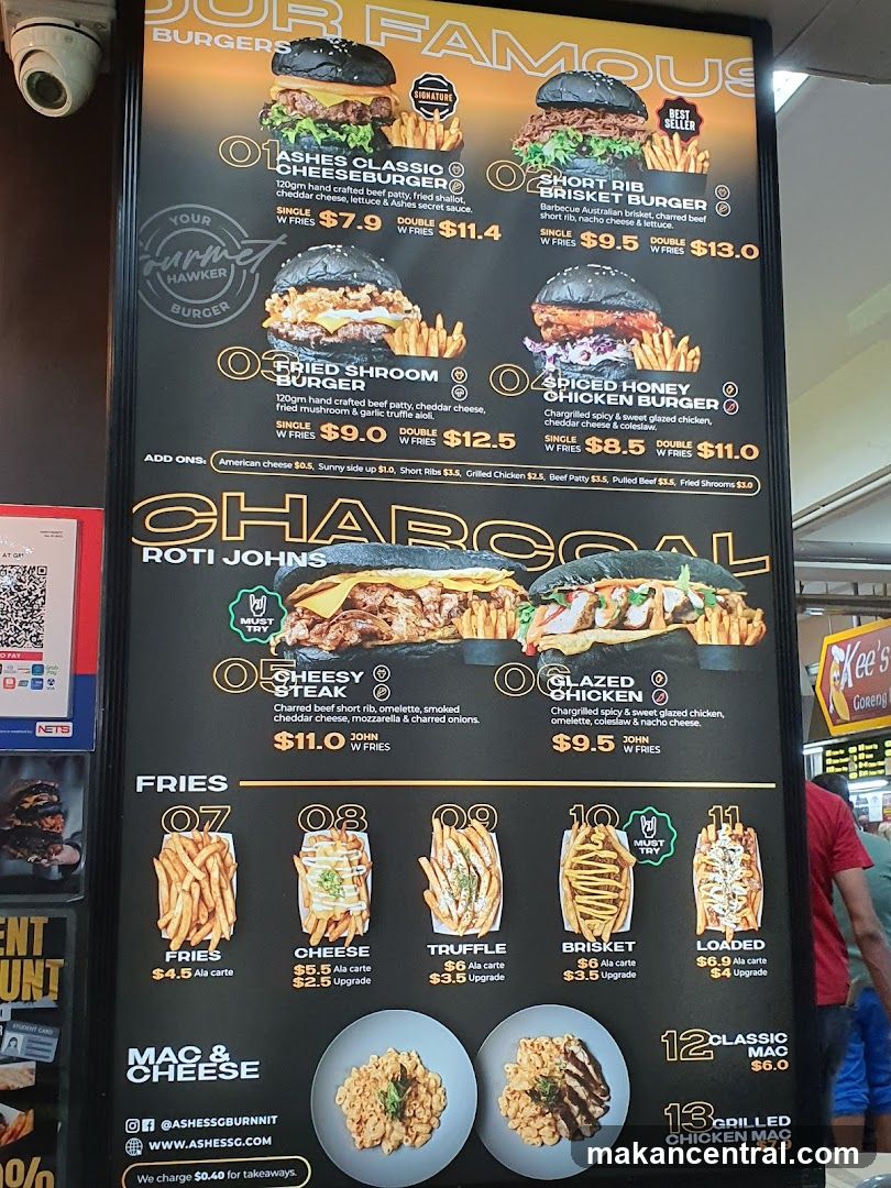 OUR FAMOUS BURGERS