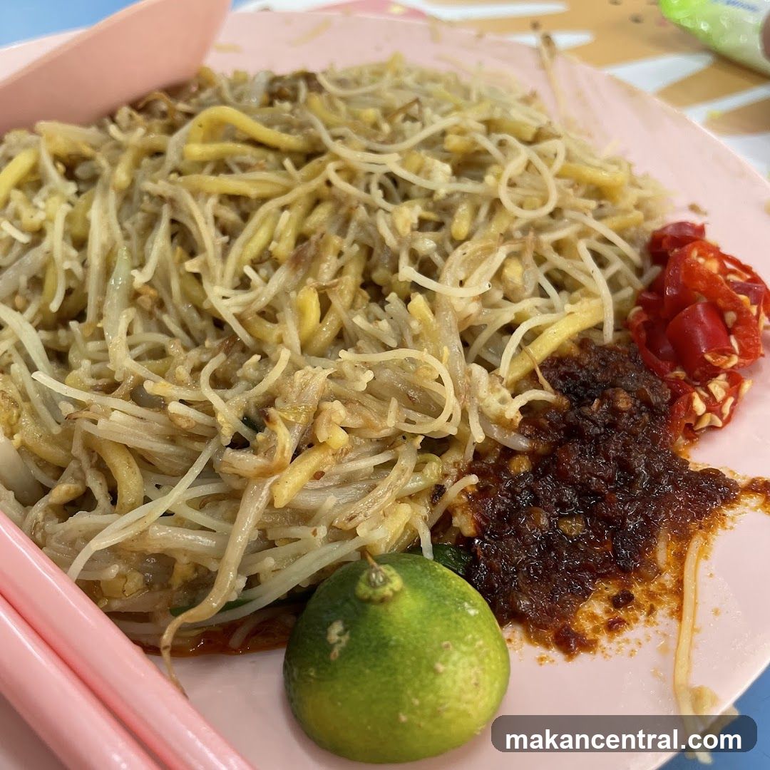 Stir-fried Noodles with Chili and Lime