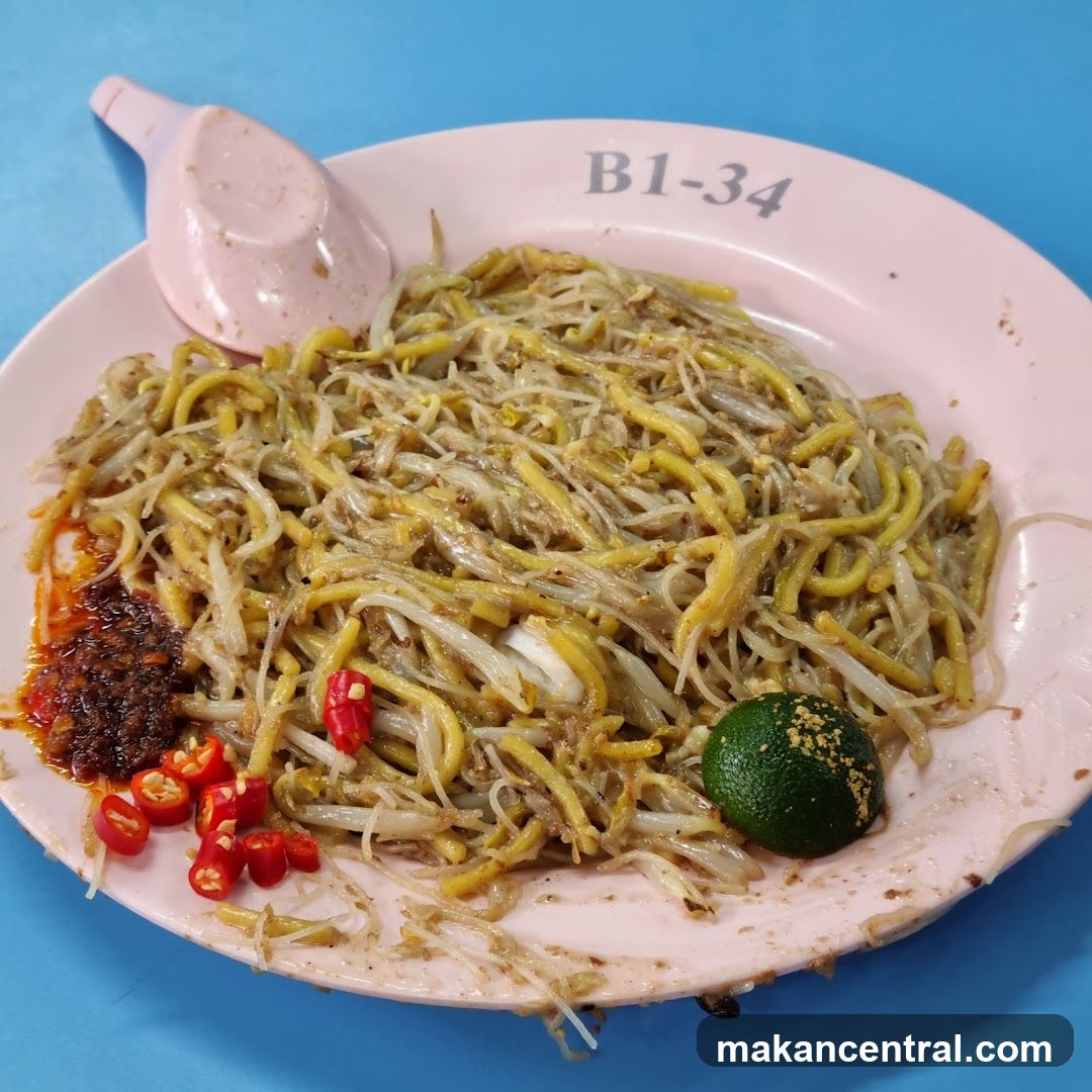 Plate of Noodles with Chili and Lime