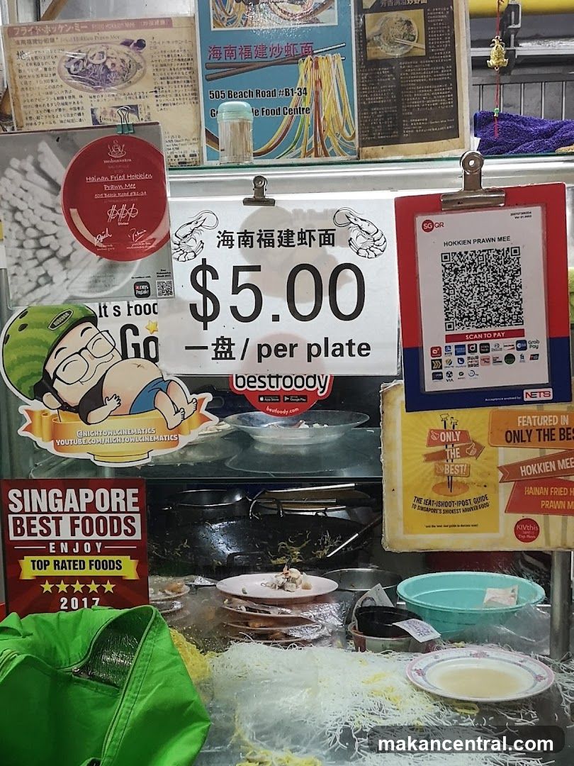 Hokkien Prawn Mee Stall