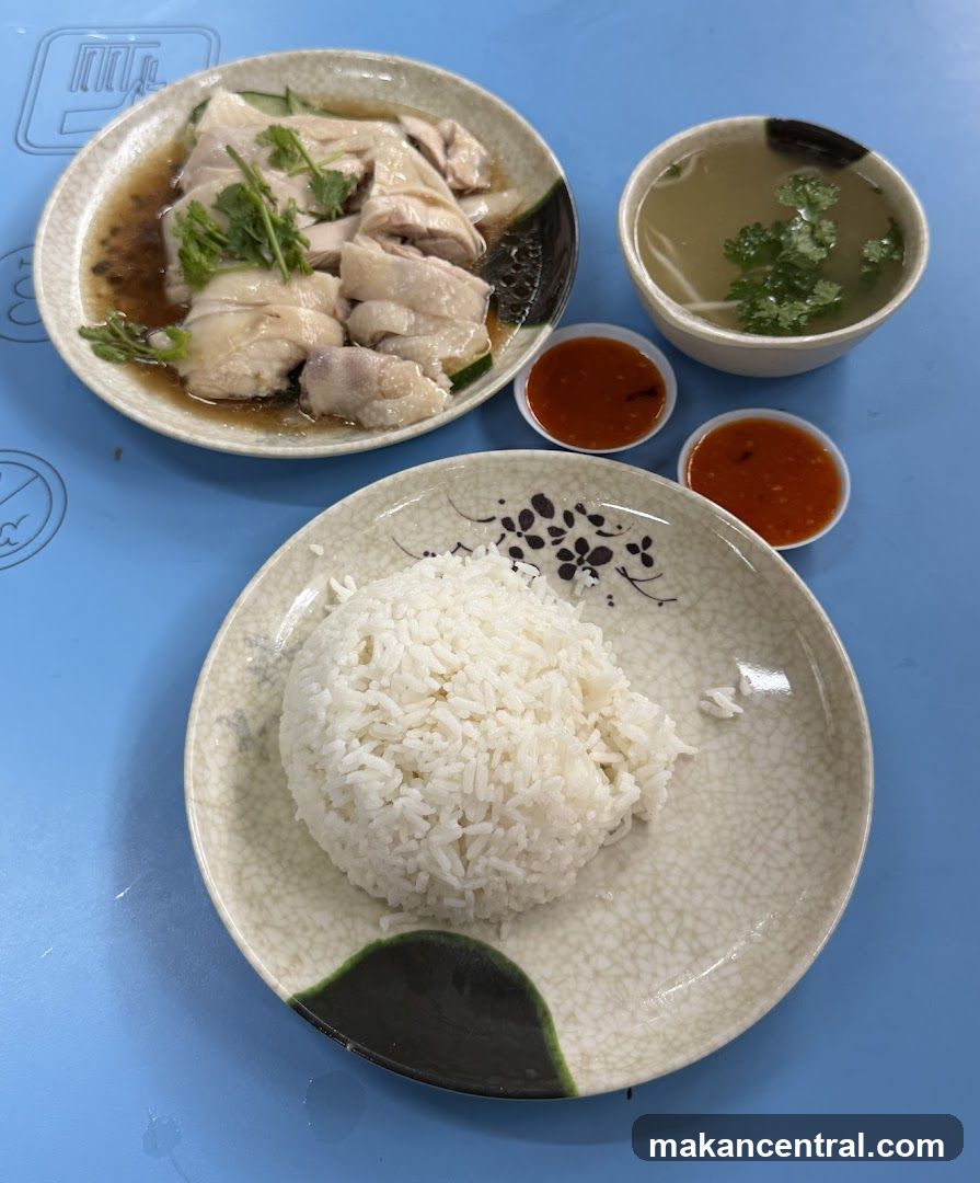 Hainanese Chicken Rice