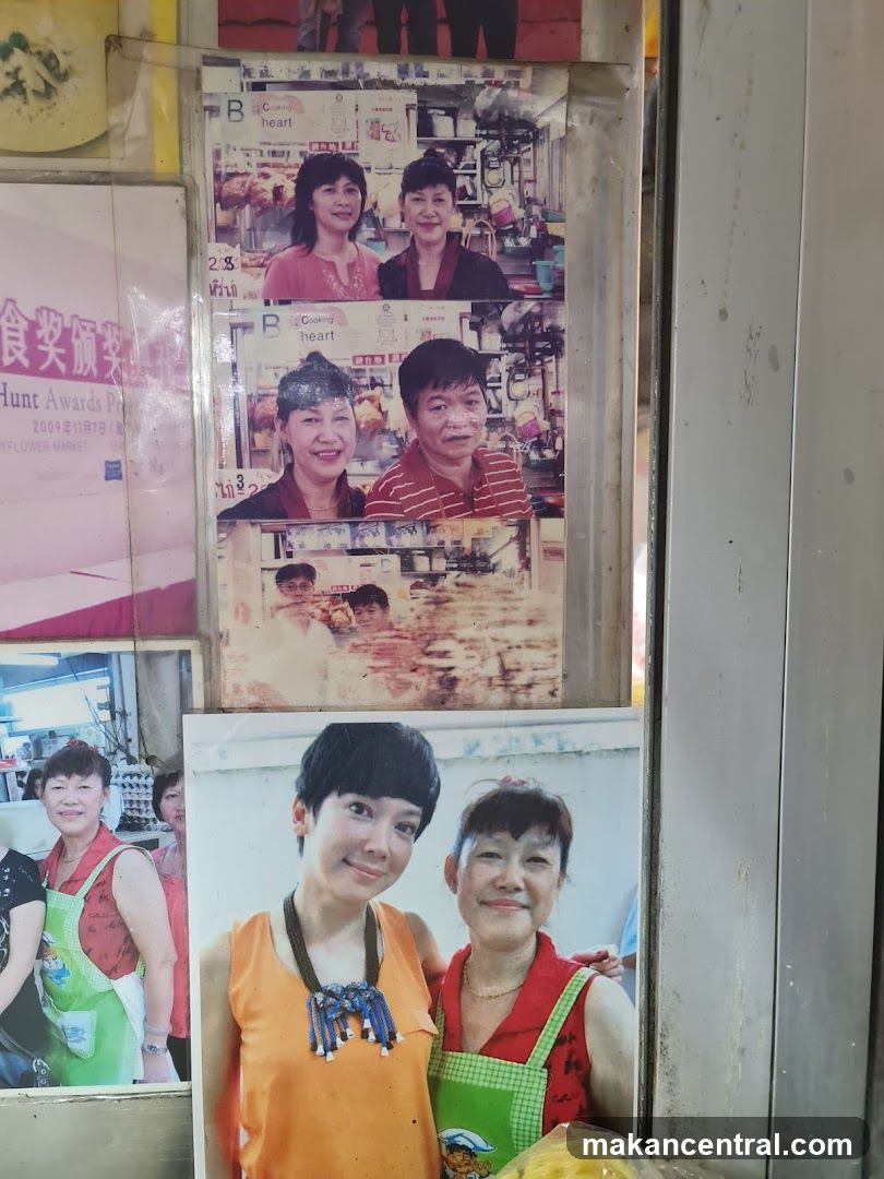 Photographs displayed on a wall