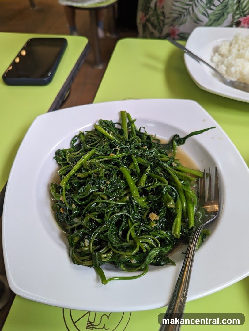 Stir-fried Water Spinach