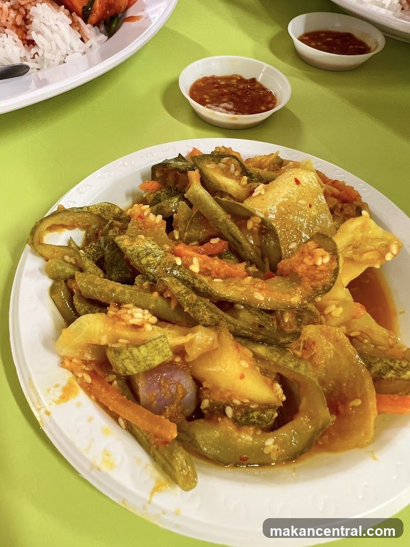 Stir-fried Vegetables with Rice