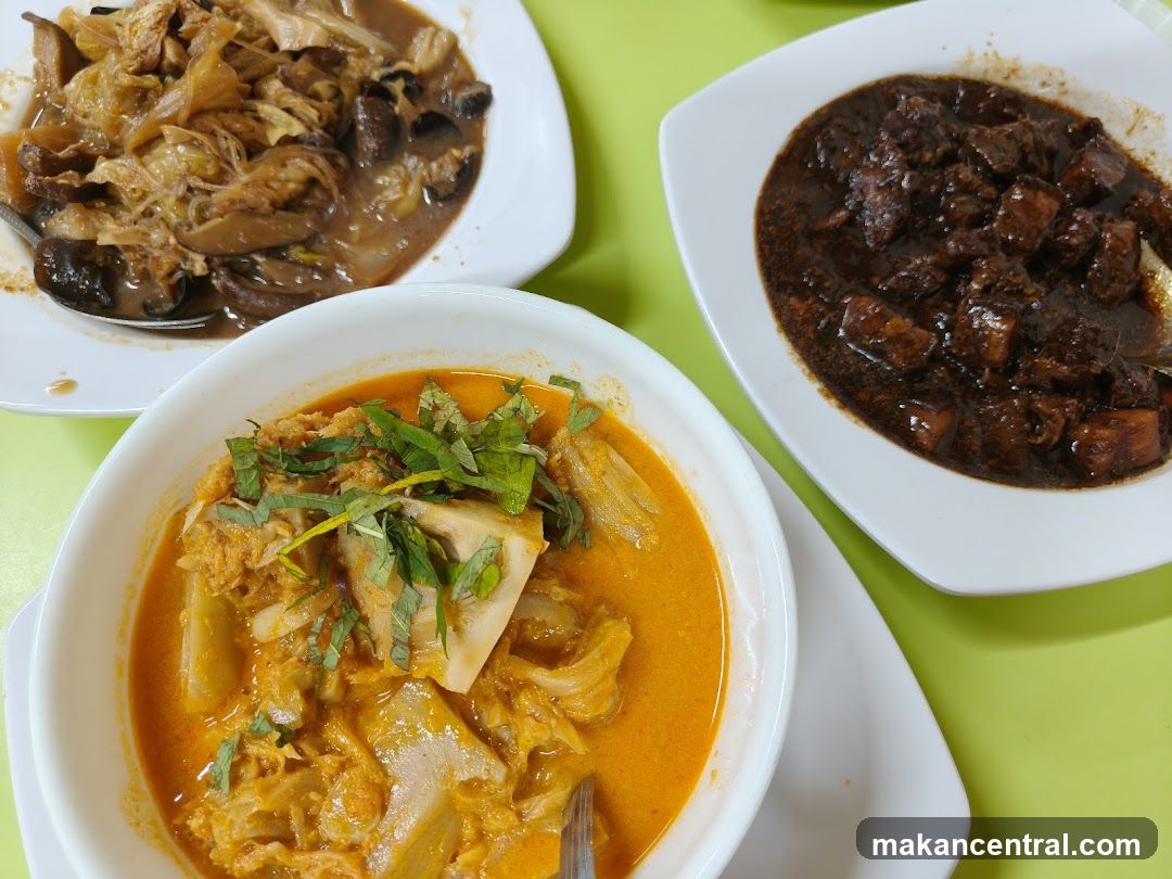 Three Dishes of Food