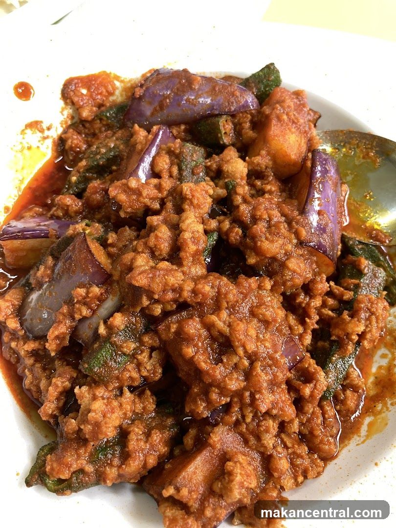 Minced Meat and Eggplant Dish