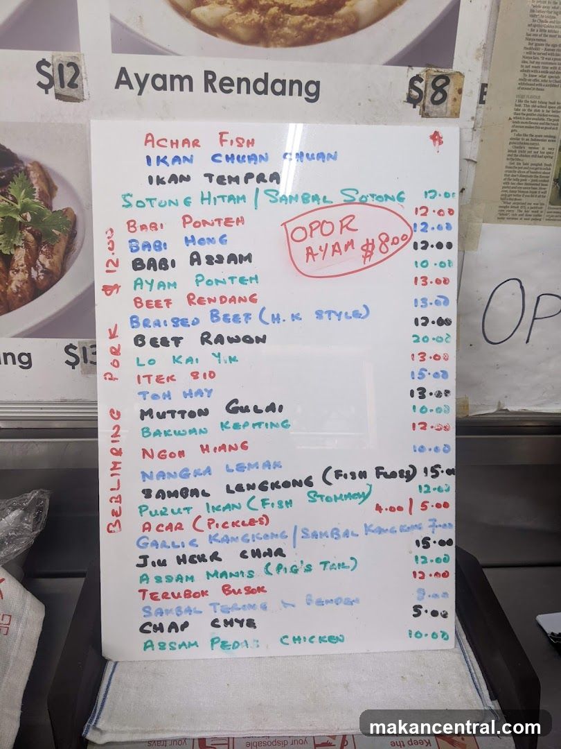 Menu Board