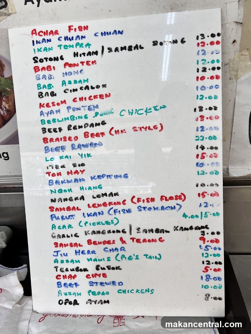 Menu Board