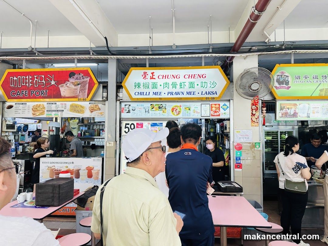 Food Stalls in a Market