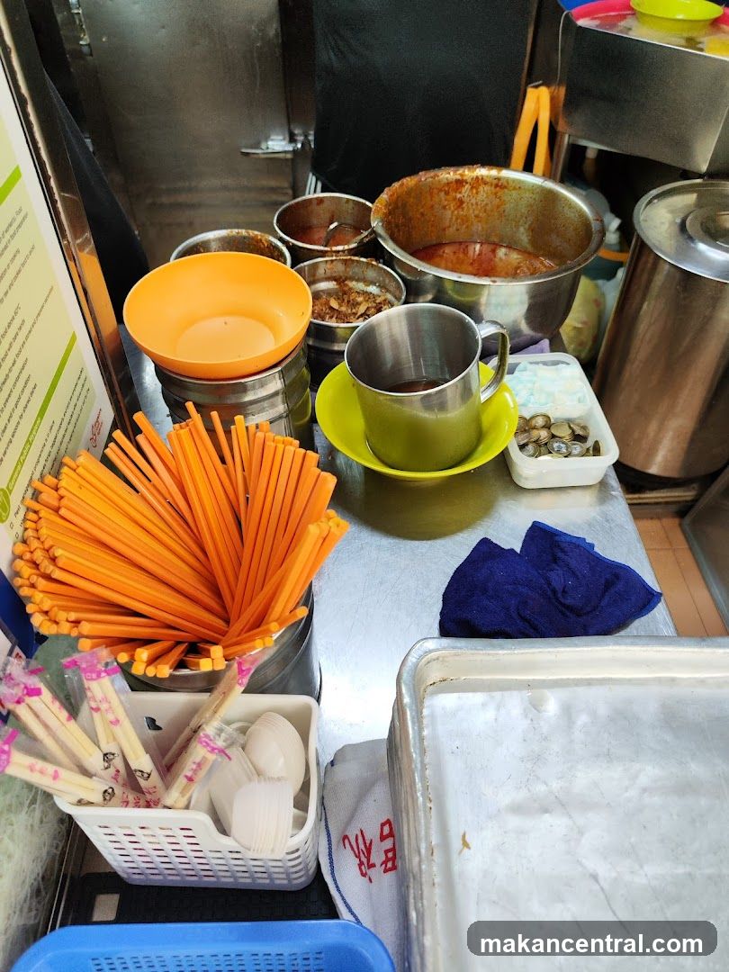 Condiments and Utensils