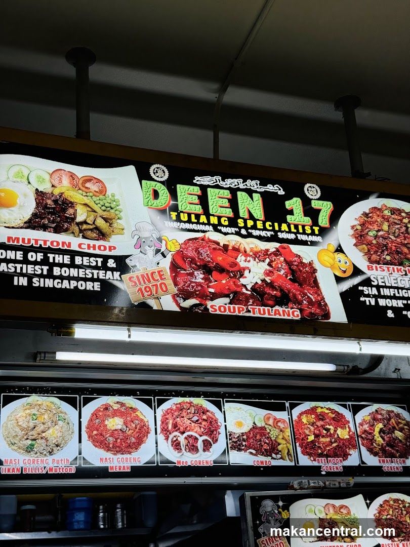 Food Stall Menu