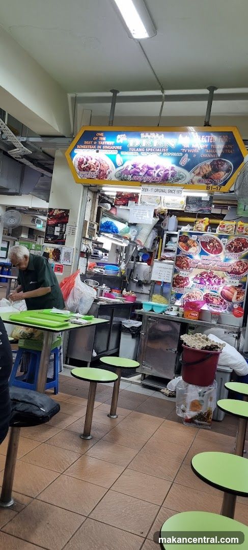 Food Stall with Menu Boards