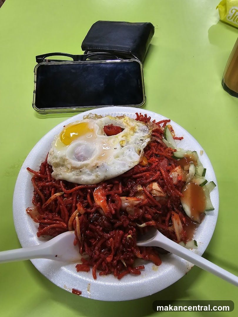 Noodles with Fried Egg