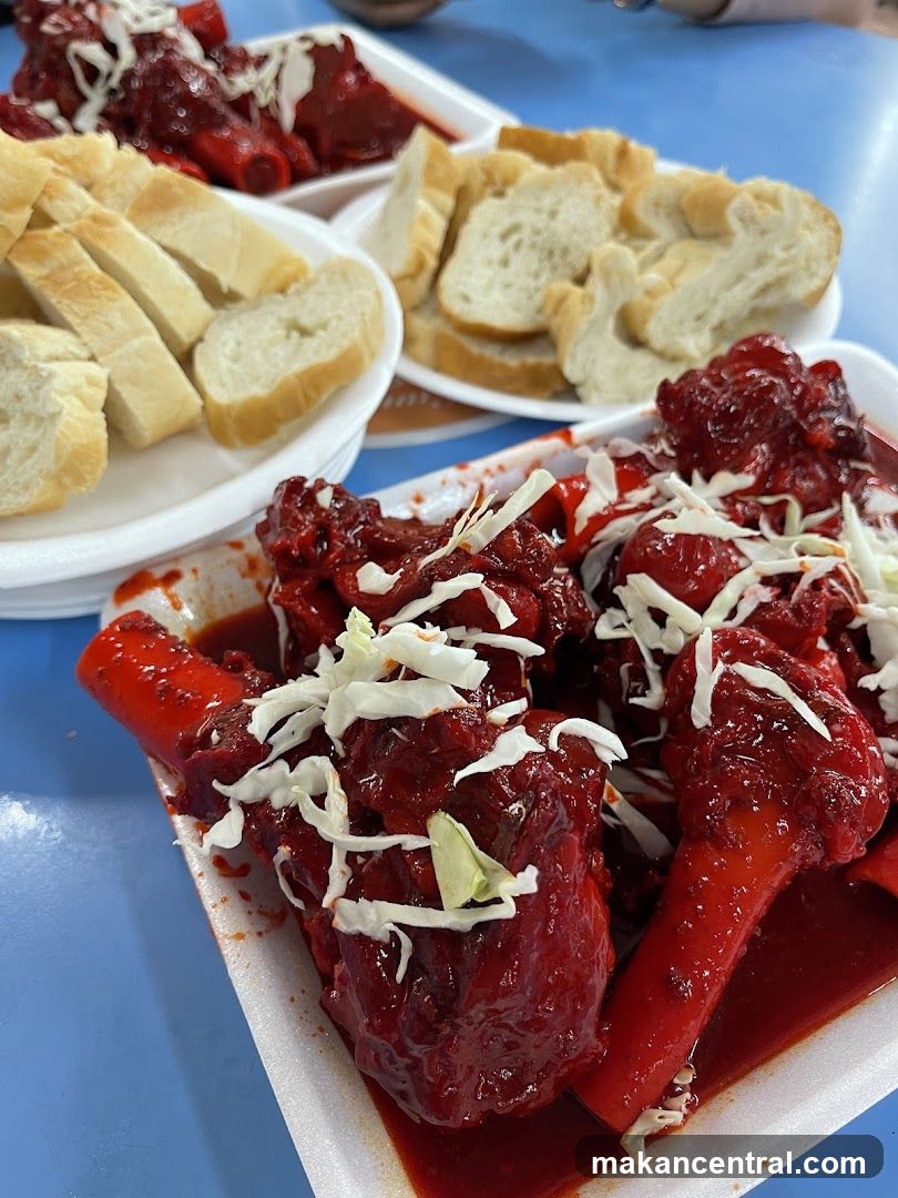 Meat Shanks with Bread