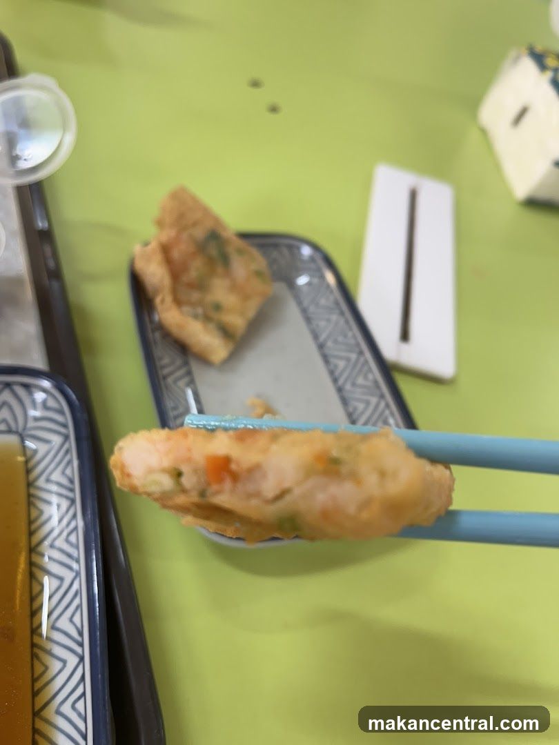 Fried Food with Chopsticks