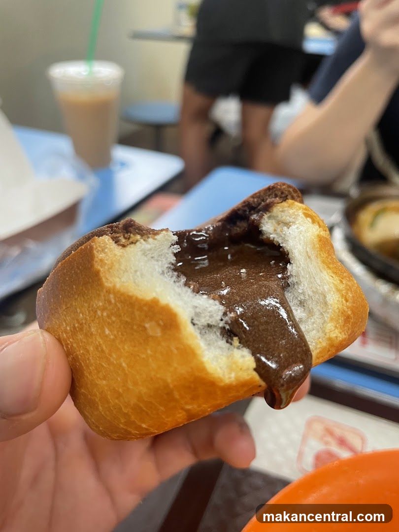 Chocolate Filled Bread Bite