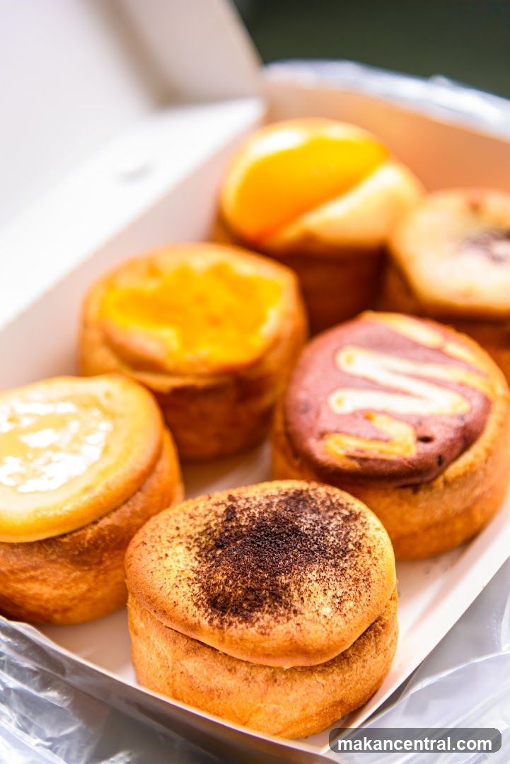 Assortment of Pastries in a Box