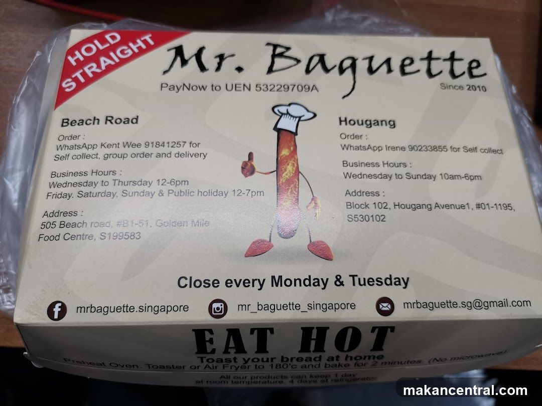 Mr. Baguette Packaging