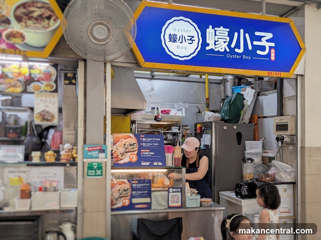 Oyster Boy Food Stall