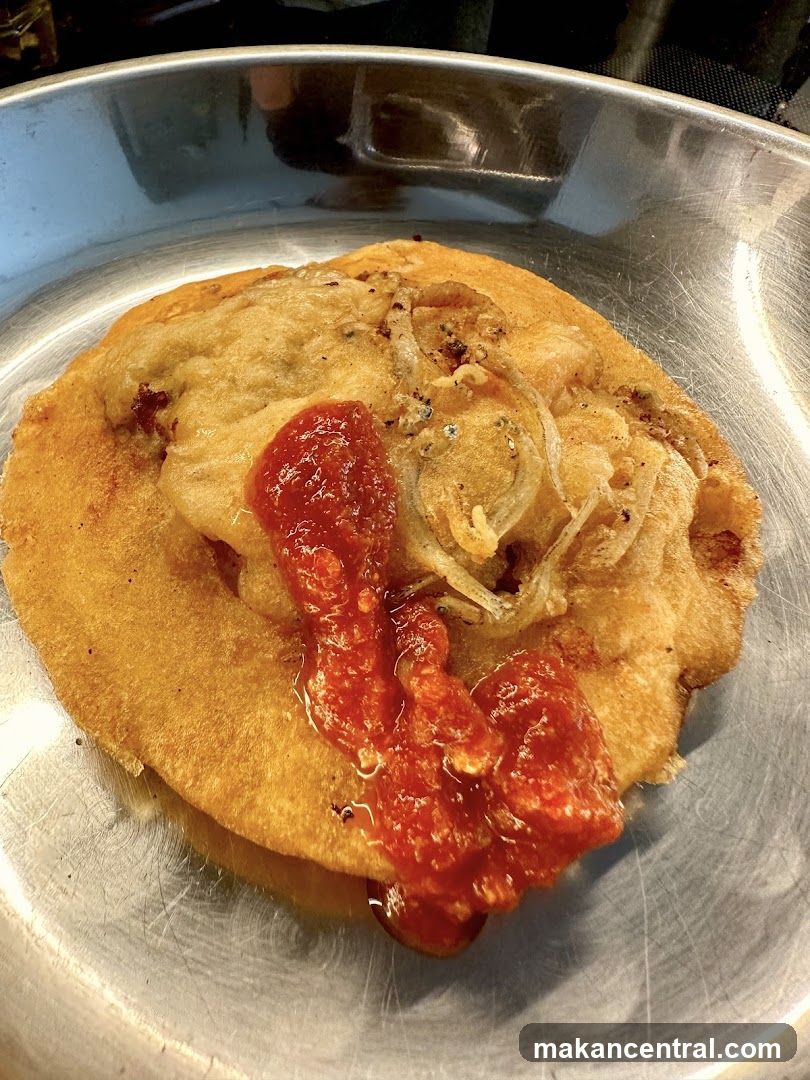 Fried Pastry with Toppings