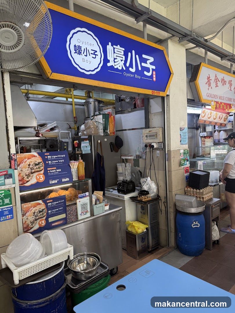 Oyster Boy Stall