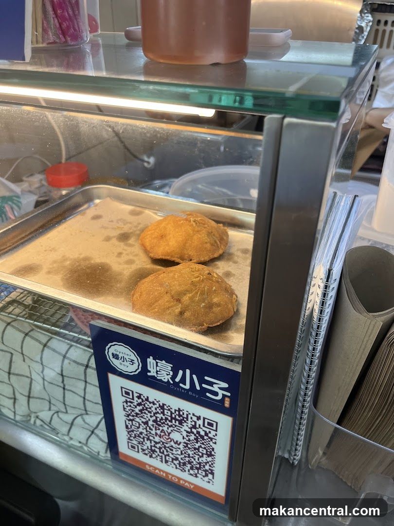 Oyster Boy Food Display