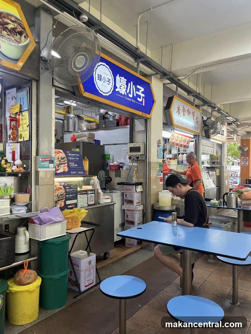 Food Stall with Seating