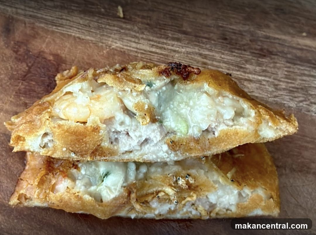 Savory Pastry with Shrimp and Pork Filling