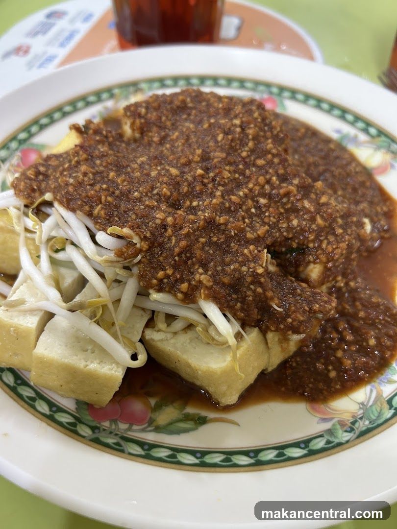 Tofu with Peanut Sauce