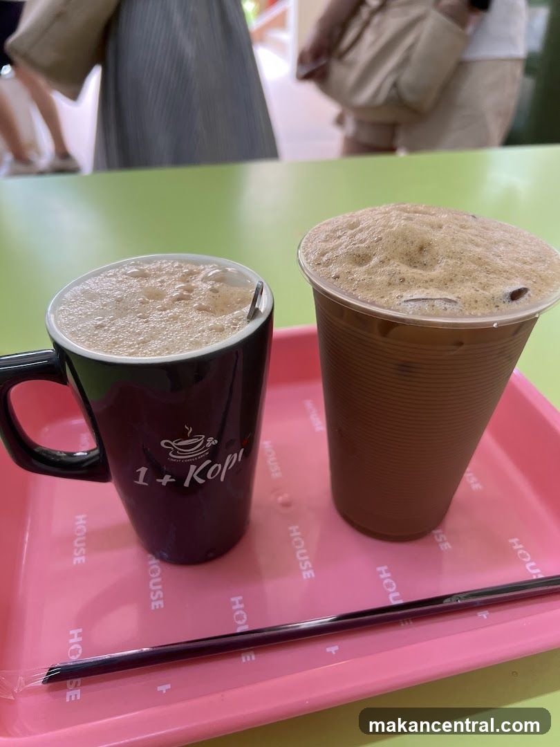 Two Coffee Drinks