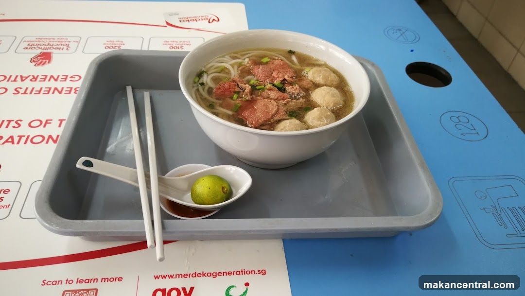 Beef noodle soup