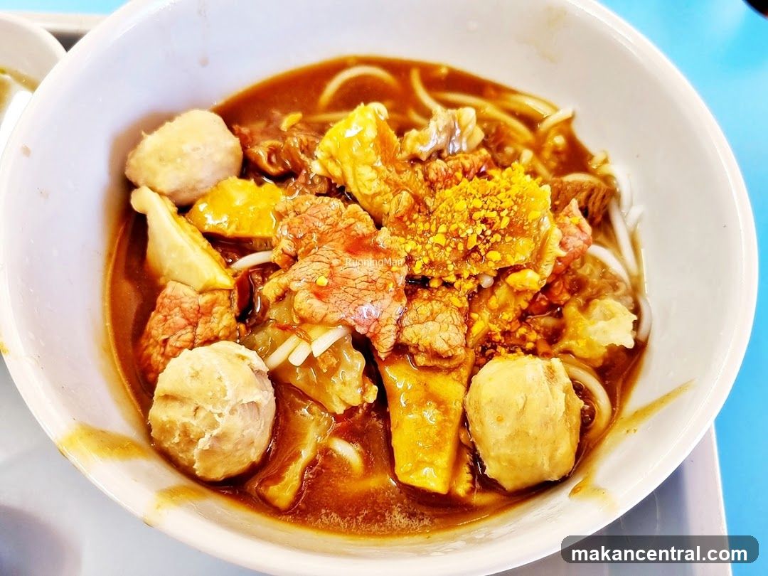 Beef noodle soup