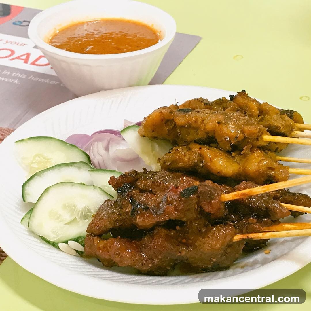 Satay with Peanut Sauce