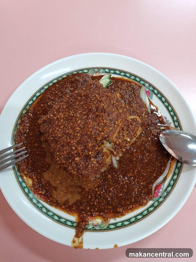 Nasi Lemak with Peanut Sauce