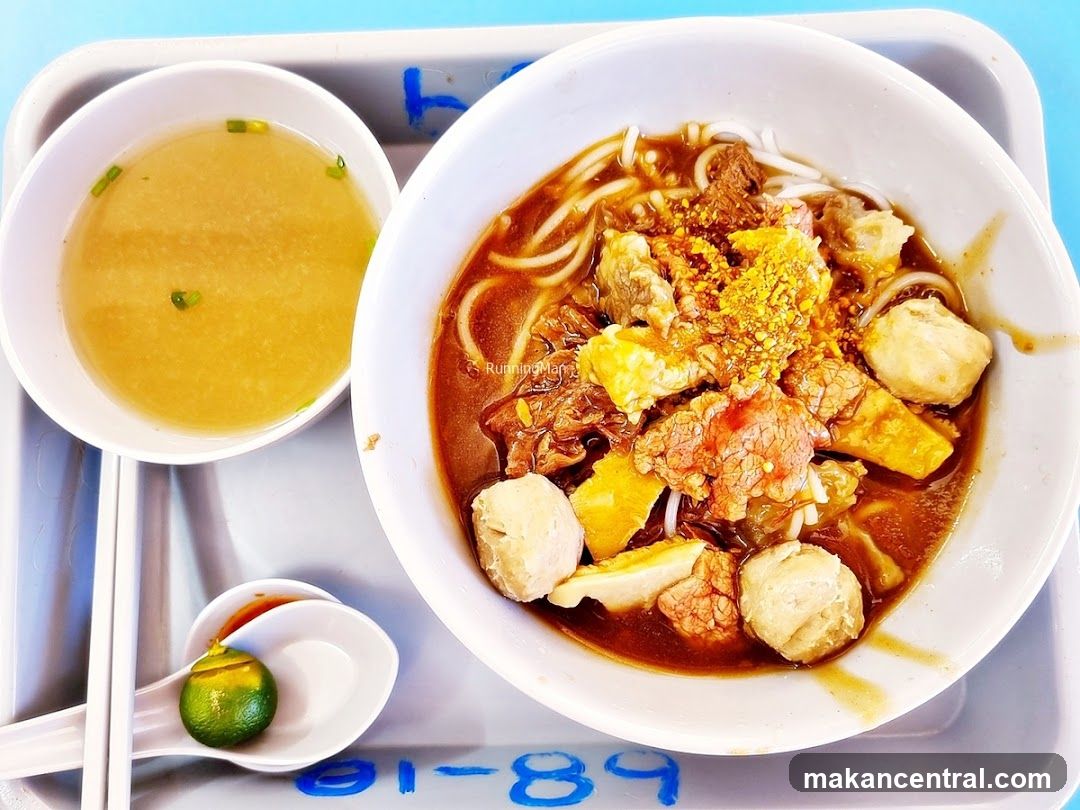 Beef noodle soup