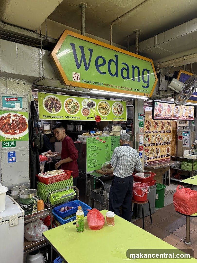 Food Stall with Menu