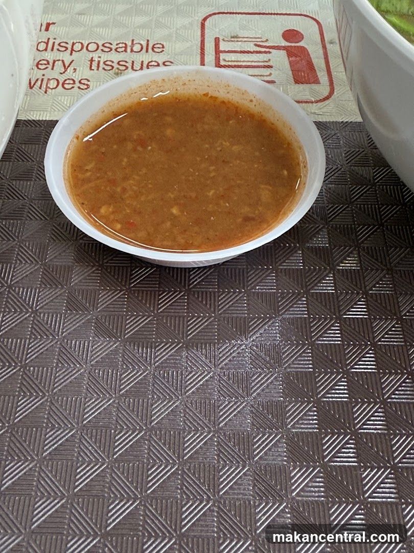 Sauce in a bowl