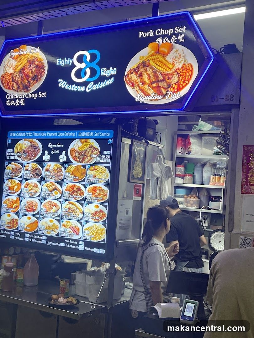 Eighty Eight Western Cuisine Stall