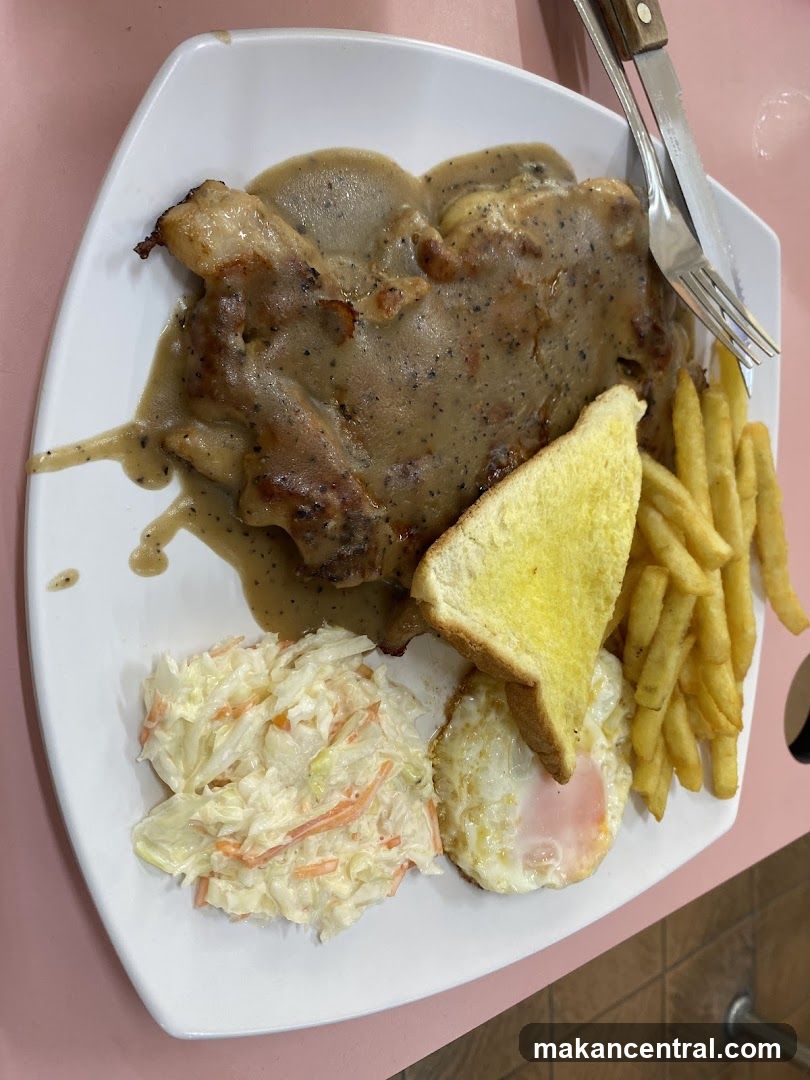 Chicken Chop with Sides