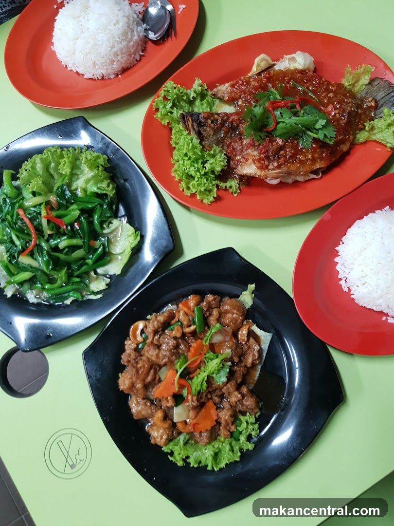 Assortment of Asian Dishes