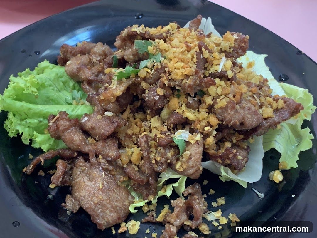 Fried Pork with Garlic